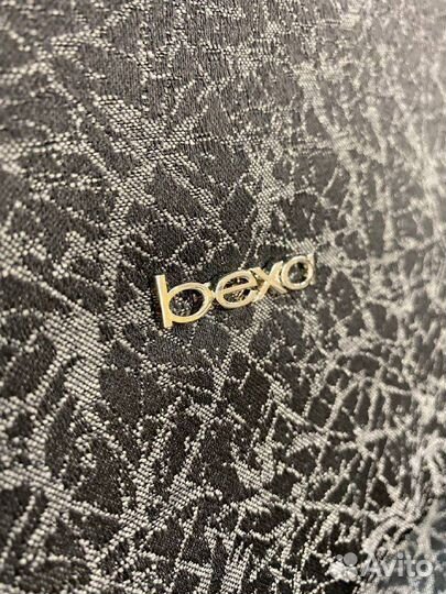 Коляска 2в1 Bexa ideal id 08 (черный+бежевая кожа)