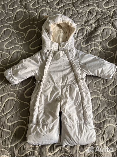Зимний комбинезон трансформер 68-74
