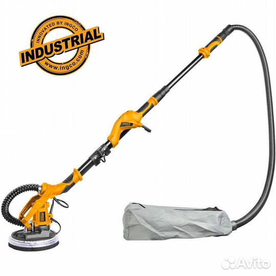 Шлифмашина для стен и потолков жираф ingco 1050Вт