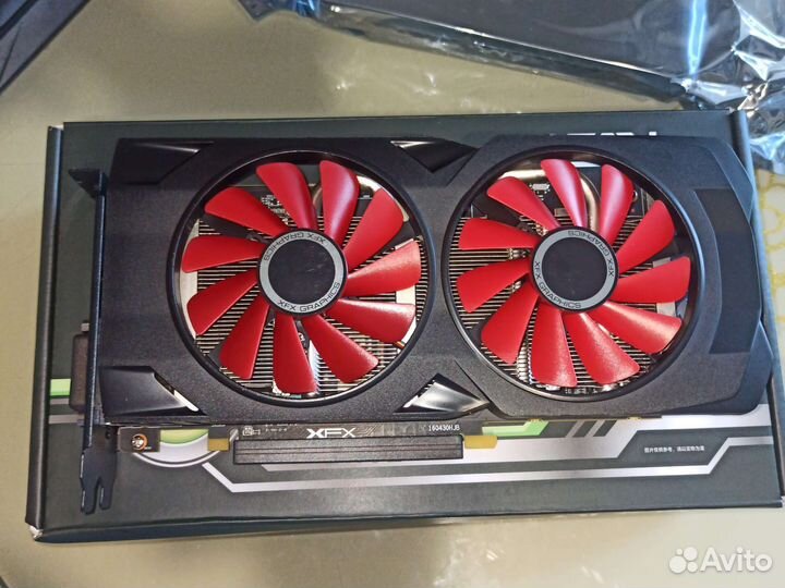 Rx 580 8 gb на пломбе в наличии, игровая, новая