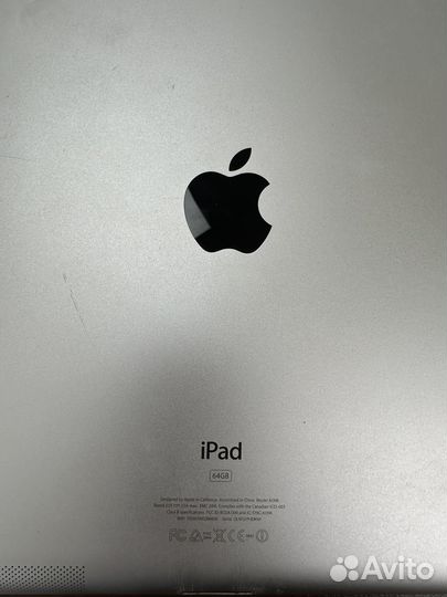 Apple iPad 2 wifi+ 3G 64GB модель MC984LL/A