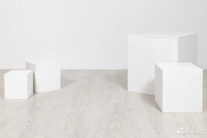 Куб для фотосессии, фотостудии, набор 4 шт