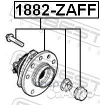 Ступица передняя 1882zaff Febest