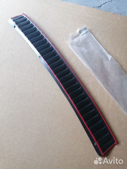 Накладка заднего бампера лада гранта