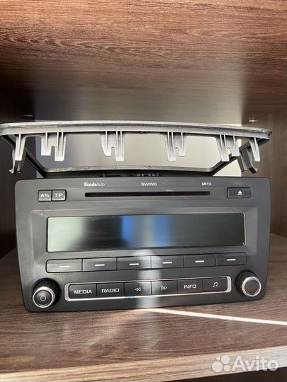 Магнитола на skoda octavia