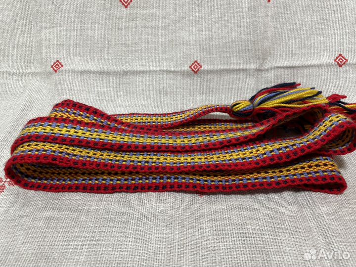 Пояс тканый