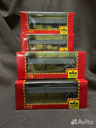 Полуприцеп Маз-9380 1986 1:43 1/43