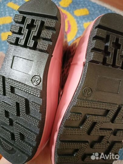 Резиновые сапоги 25 размер