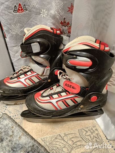 Коньки детские раздвижные