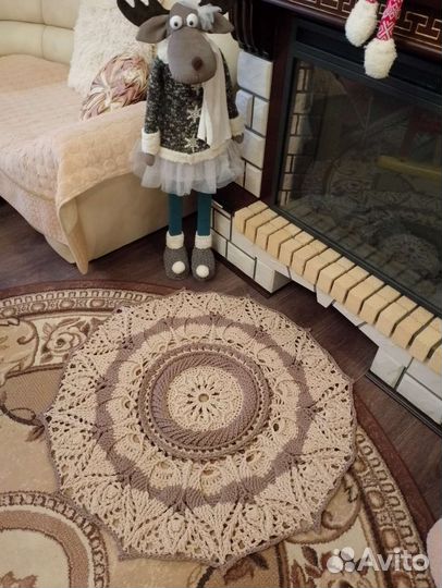 Ковер крючком