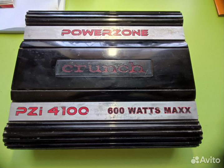 4 х канальный усилитель powerzone pzi-4100