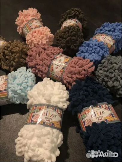 Пряжа Ализе пуффи файн