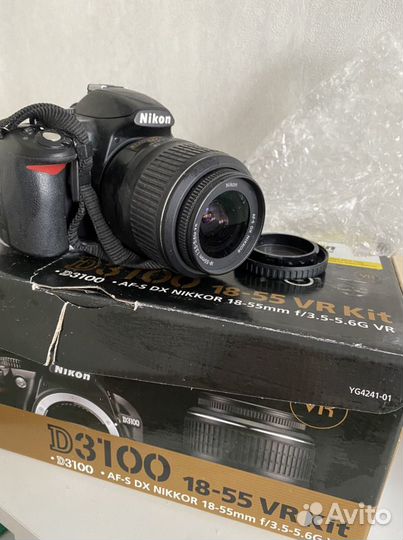 Фотоаппарат Nikon D3100 18-55 vr kit