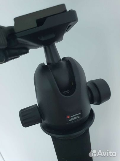 Монопод benro mp-98m8/голова manfrotto 496rc2