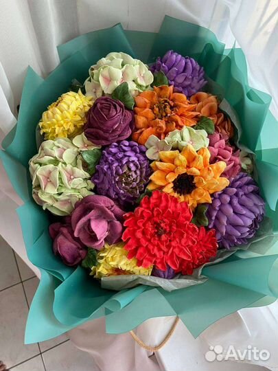 Букет зефирный