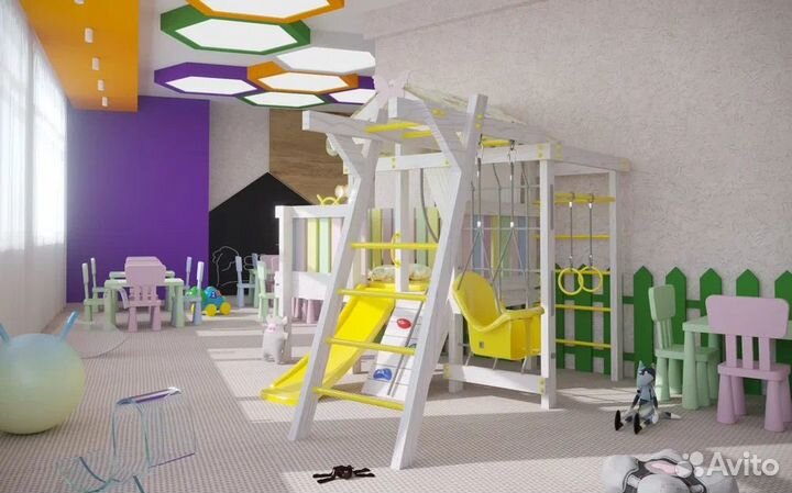 Детская кровать домиком