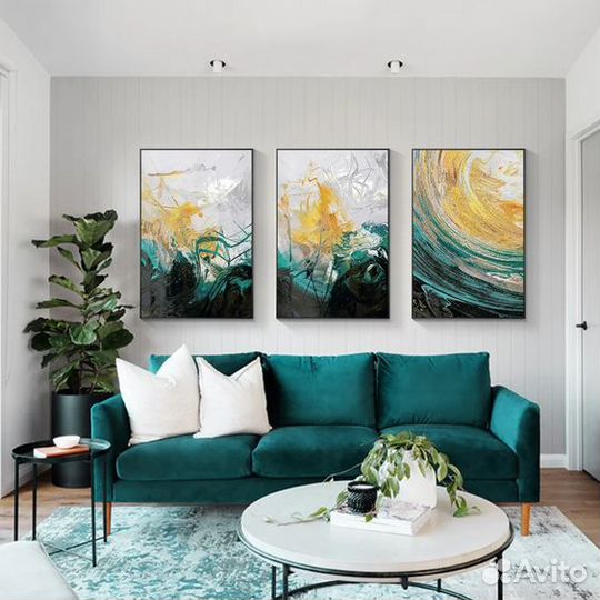 Картина маслом на холсте ручная работа интерьерная