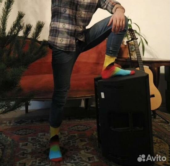 Носки мужские цветные (41-45 размер)