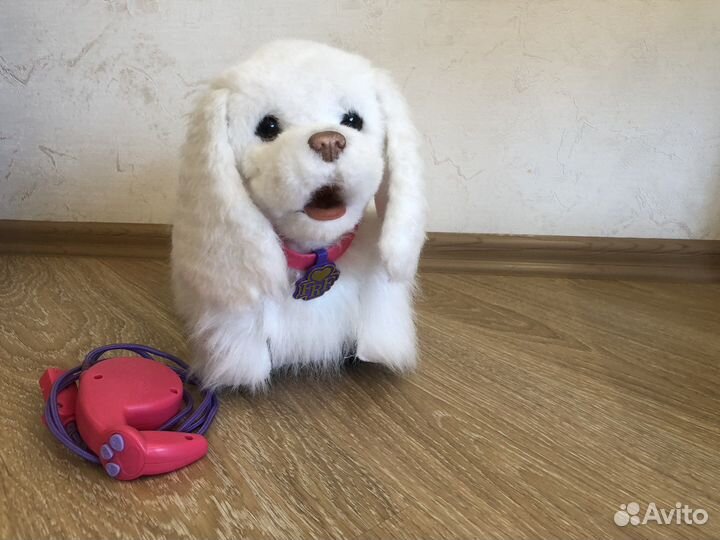Furreal friends собака щенок go-go