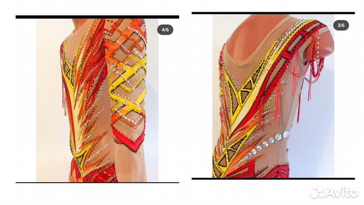 Купальник для художественной гимнастики 128-140