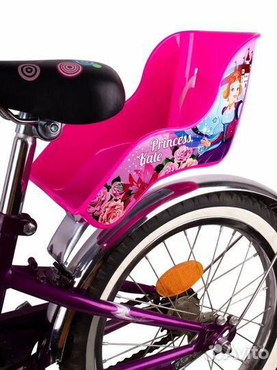 Велосипедное кресло для кукол Princess Kate