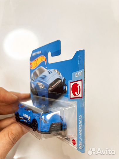 Hot wheels nissan gtr r35 liberty walk ver.2 синий