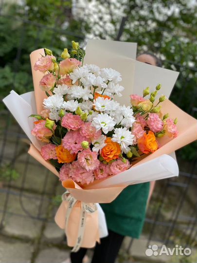 Эустома букет