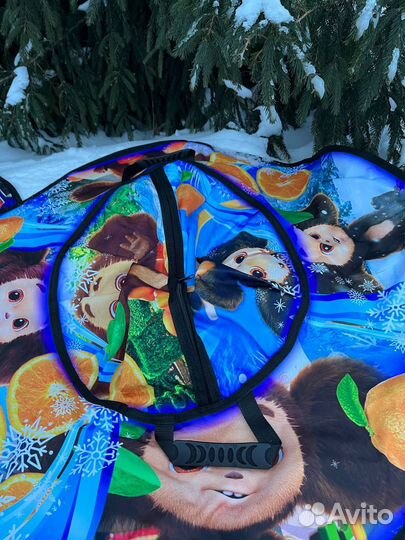 Тюбинг Ватрушка Ледянка