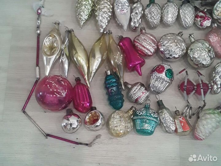 Елочные игрушки СССР