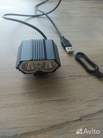 Фонарь для велосипеда USB