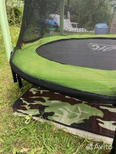 Детский батут с сеткой