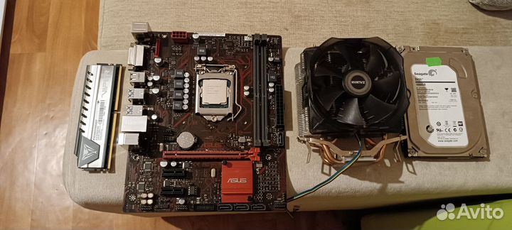 Комплект Intel core i5 7500 + материнская плата