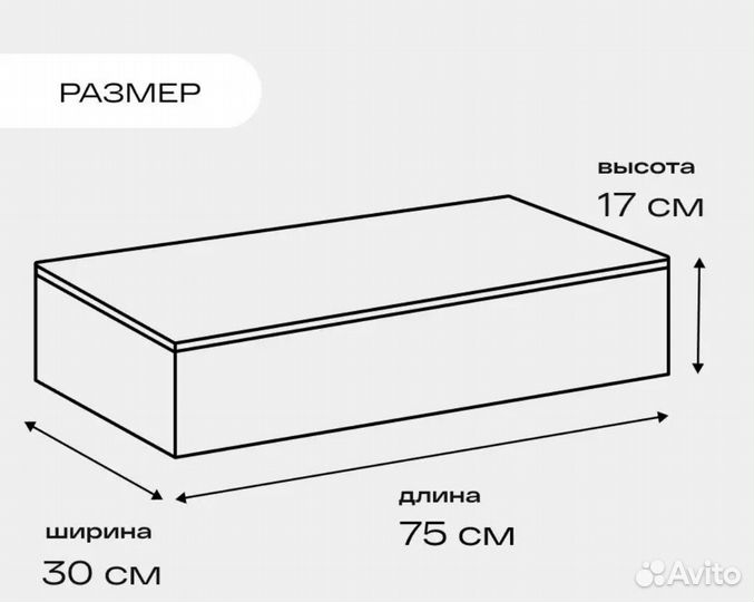 Полка навесная