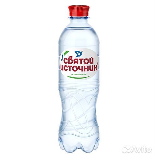 Вода Святой Источник газированная 500мл