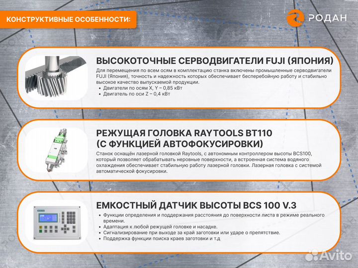 Оптоволоконный лазерный станок MT 1530 F (1500W)