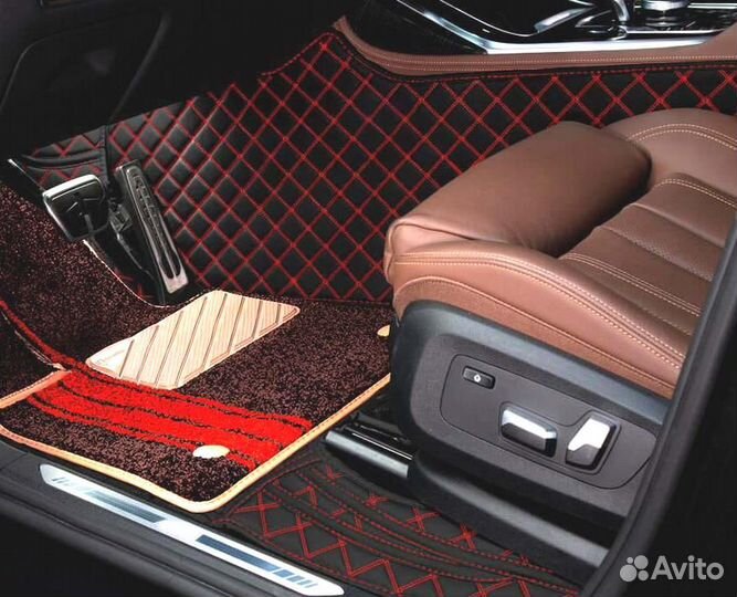 3D Коврики Lexus ES 350, 300, 300h, 250 7 6 Экокож