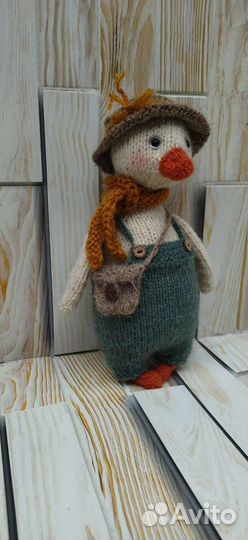 Гусыня вязаная