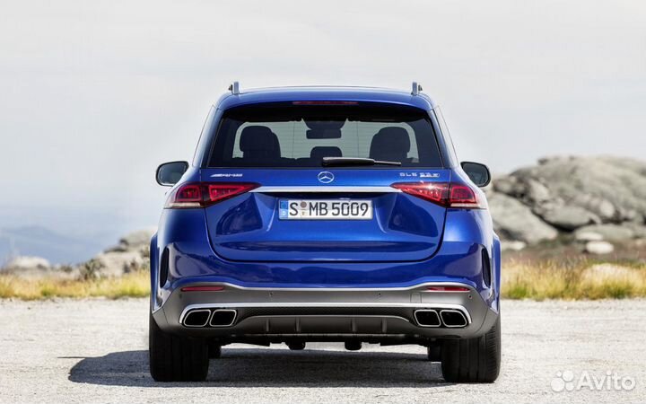 Диффузор Mercedes-Benz GLE V167 AMG 63 в сборе