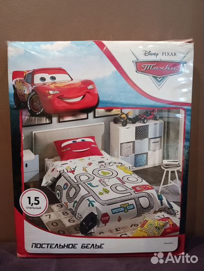 Детское постельное белье Disney Тачки (Орматек)