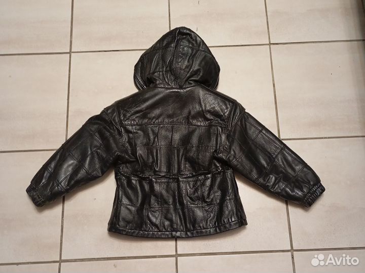 Куртка детская натуральная кожа