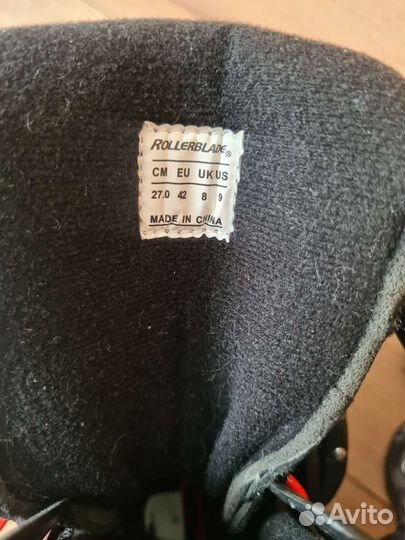 Ролики rollerblade RB80 42 размер