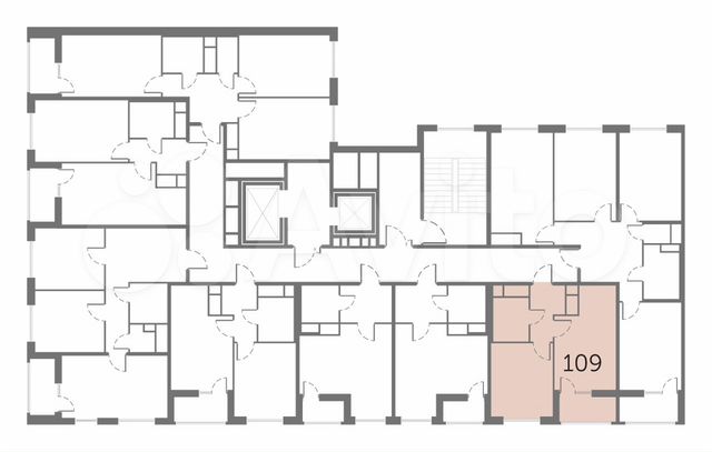 1-к. квартира, 33,7 м², 8/10 эт.