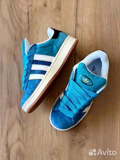 Кроссовки женские Adidas Campus Blue White