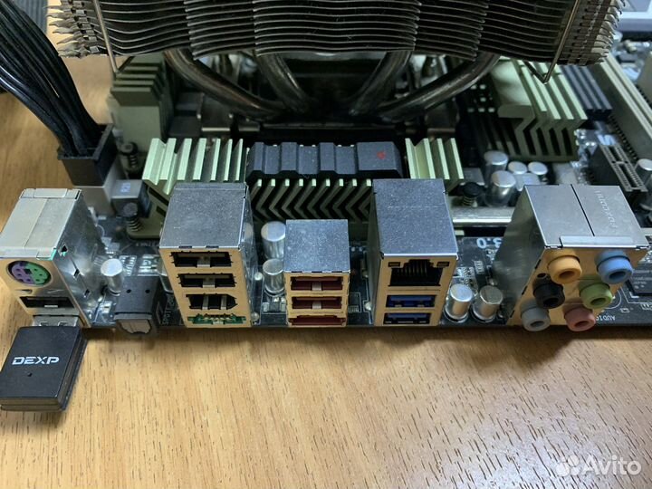 Материнская плата+проц+оперативка