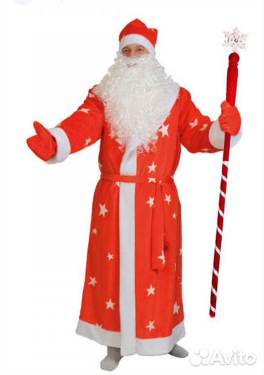 Прокат костюма Дед мороз снегурочка