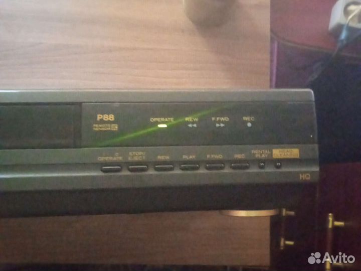 Видеомагнитофон hitachi vt- p88