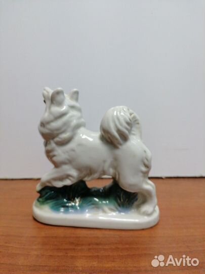 Фарфоровые статуэтки СССР. Собака 
