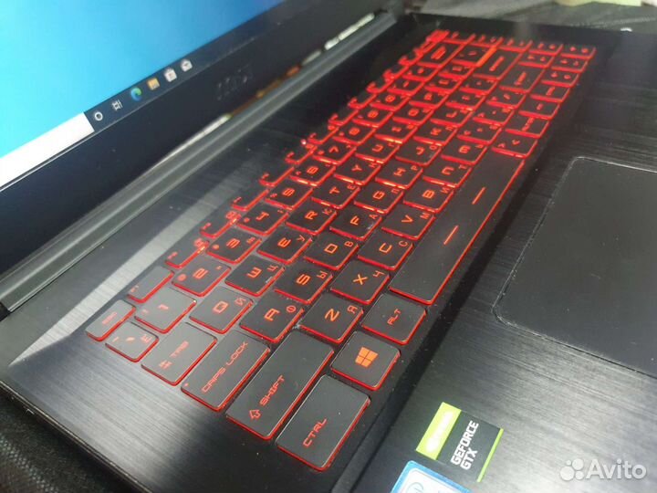 Игровой ноутбук msi