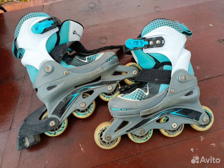 Роликовые коньки детские раздвижные 30-33