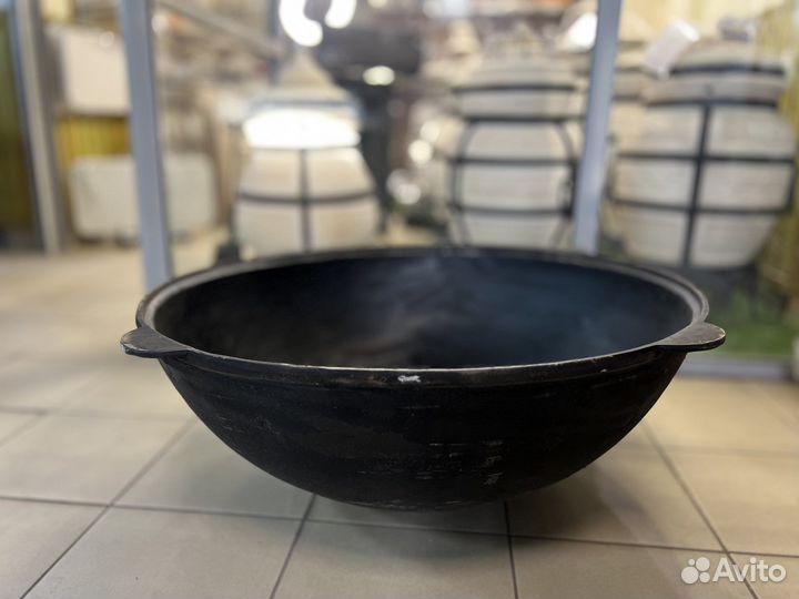 Казан чугунный 110 литров